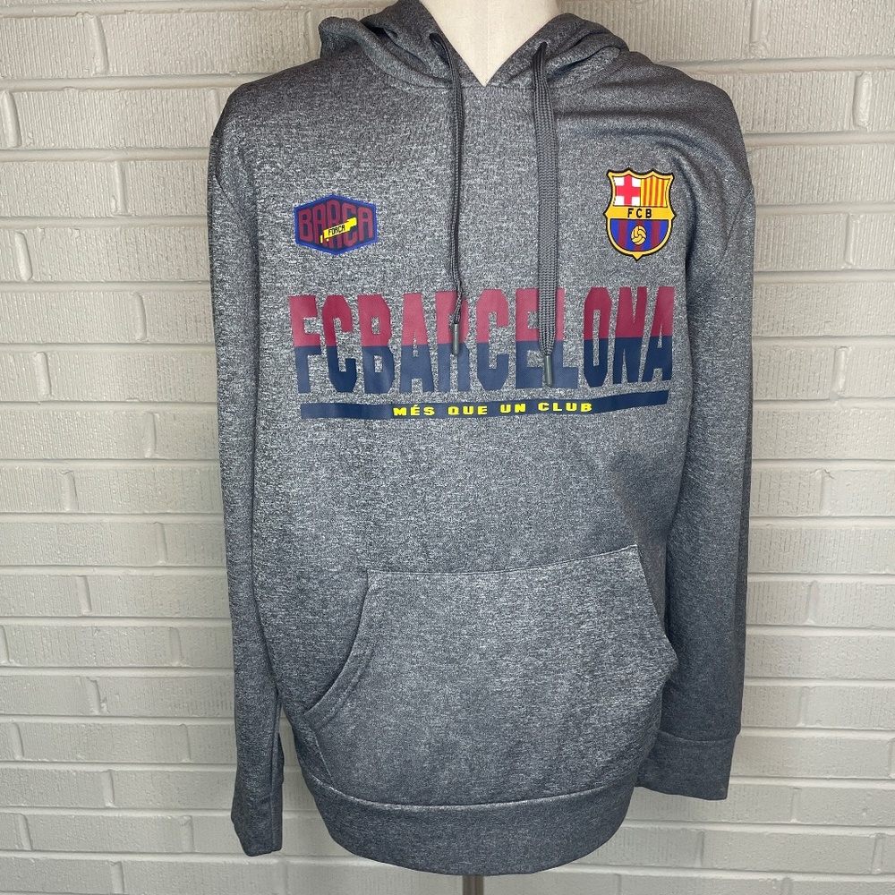 FC Barcelona Football Club Hoodie Sweatshirt Size M Official Merchandise